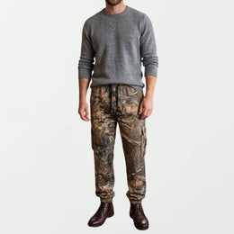 Mens Jungle Print Joggers Camouflage