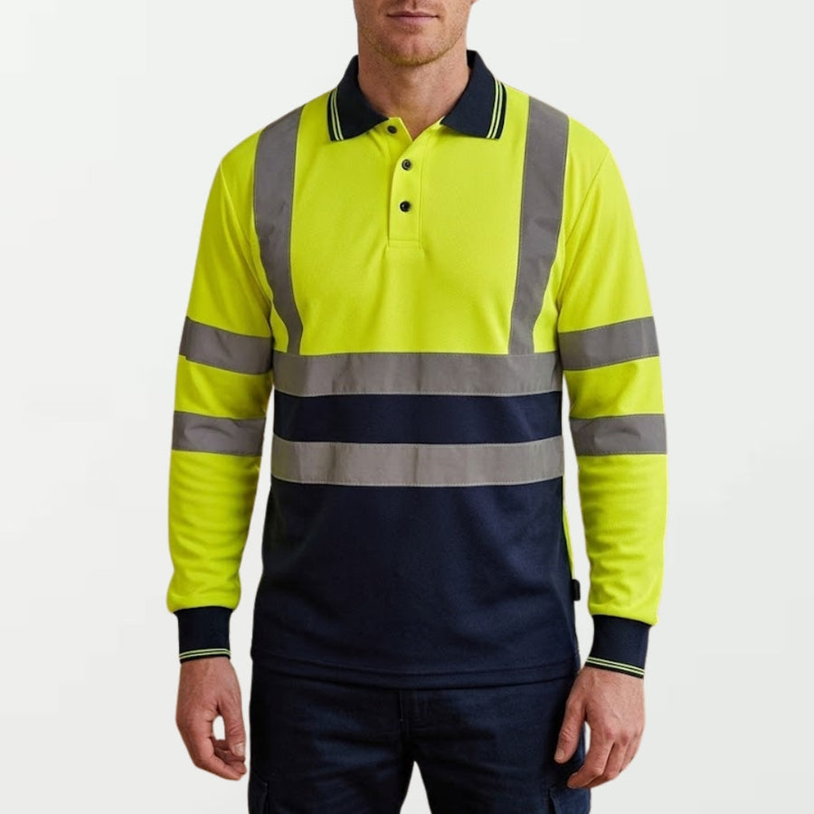 Hi Vis Mens Shirt Long Sleeve