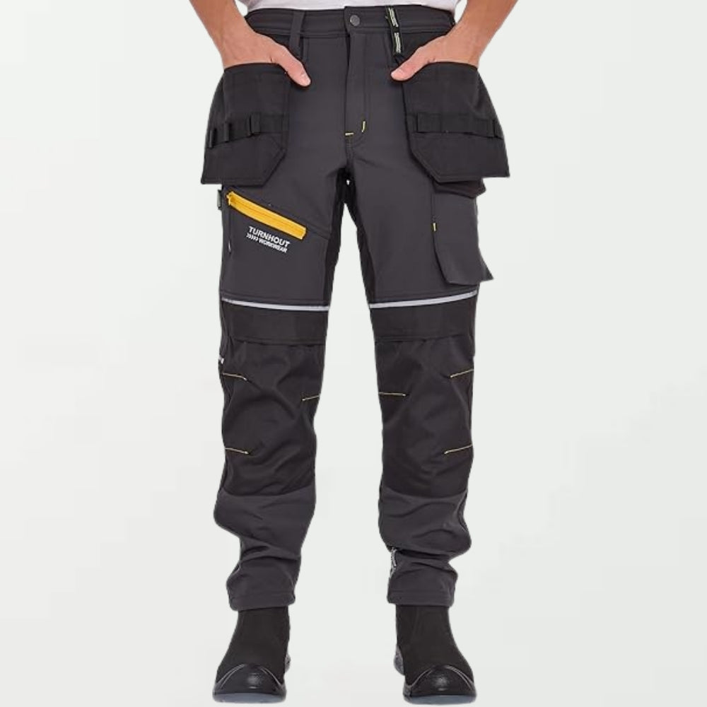 Men’s Safety Cargo Combat Workwear Trousers