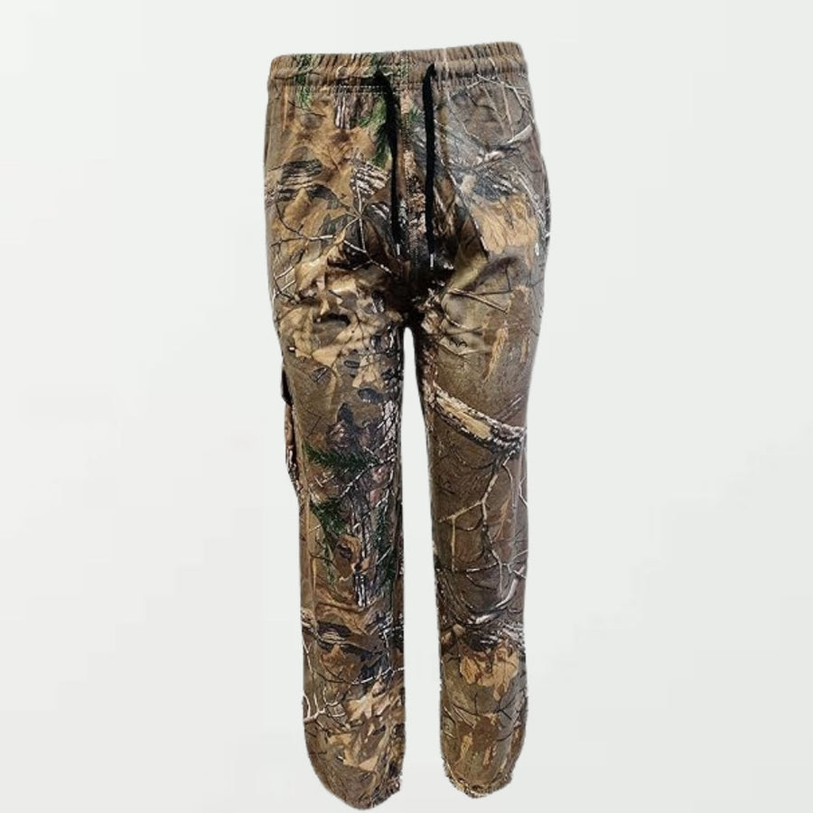 Mens Jungle Print Joggers Camouflage