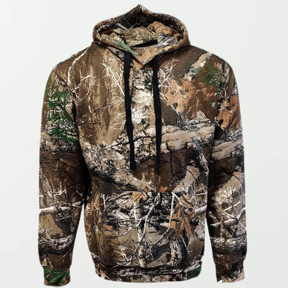 Mens Jungle Print Pullover Hoody