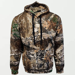 Mens Jungle Print Pullover Hoody