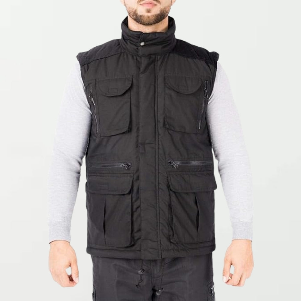 Mens Waistcoat Multi Pocket