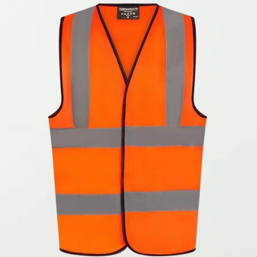 Hi Vis Men's Women Vests Velcro Closure