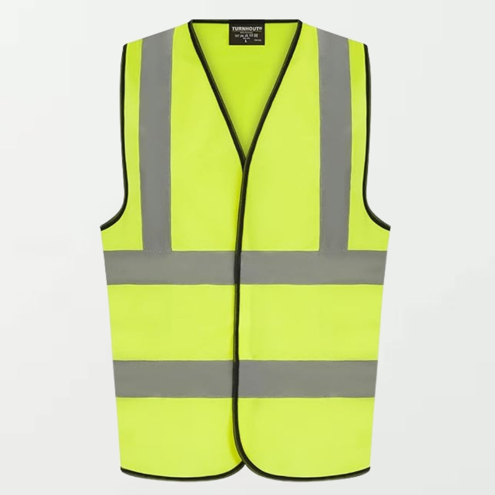 Hi Vis Men's Women Vests Velcro Closure