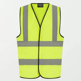 Hi Vis Men's Women Vests Velcro Closure