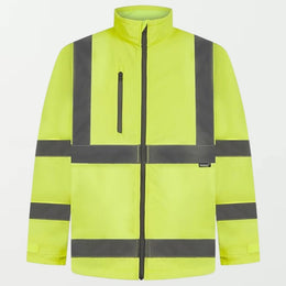 Hi Vis Men Softshell Jacket Long Sleeve