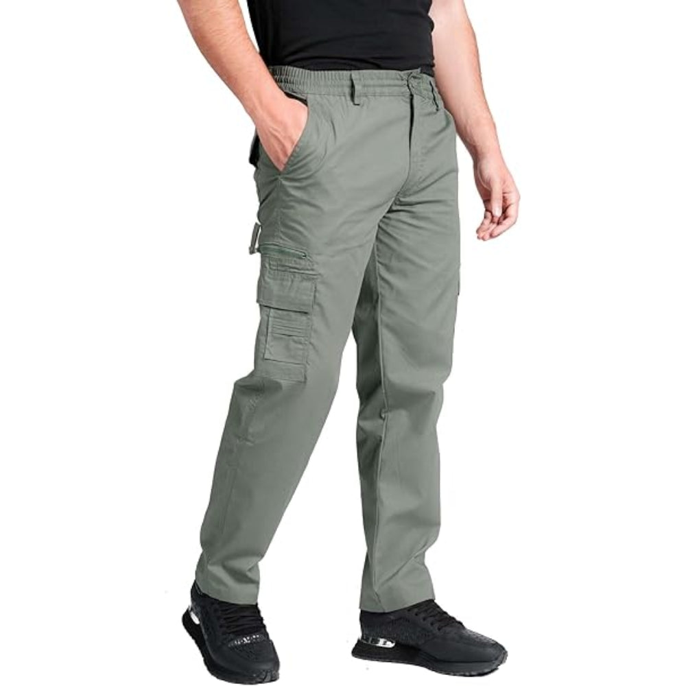 Men’s Lightweight Cargo Work Trousers