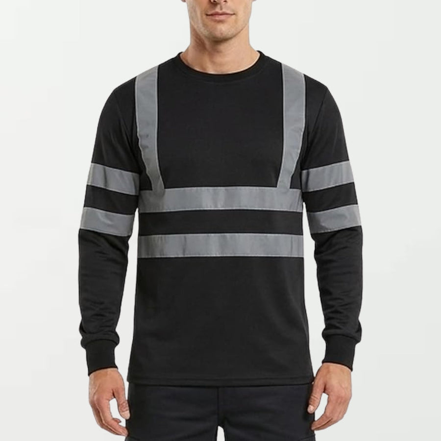 Hi Vis Long Sleeve Mens Tshirts - Men's