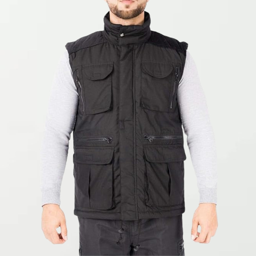 Mens Waistcoat Multi Pocket