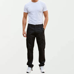 Mens Workwear Black Trousers