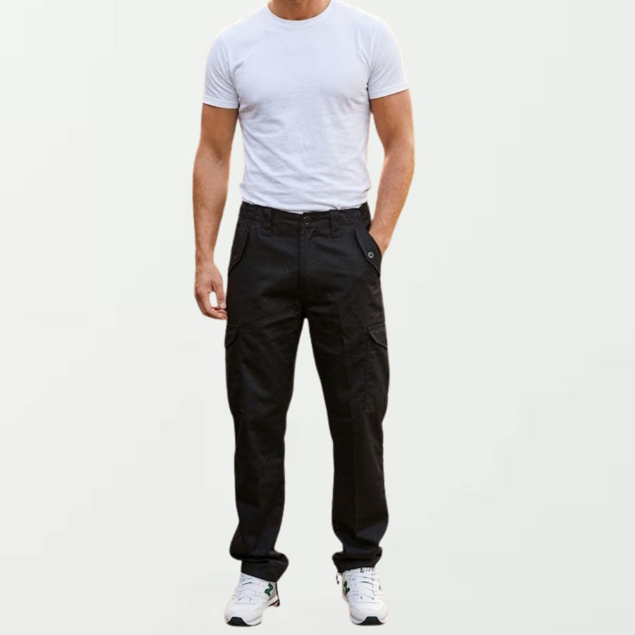 Mens Workwear Black Trousers