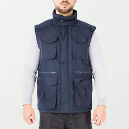 Mens Waistcoat Multi Pocket
