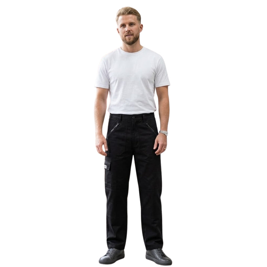 Men’s Heavy Duty Workwear Cargo Trousers